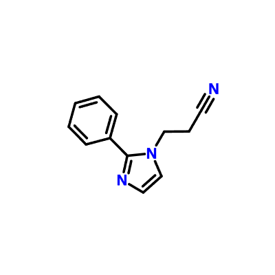 CAS 23996-12-5|3-(2-Feinil-1H-imidazol-1-il)própanitríle