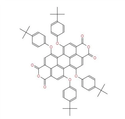 CAS:156028-30-7丨1,6,7,12-Tetra-tert-butylphenoxyperylene-3,4,9,10-Dianhydride teicharbocsaileacha