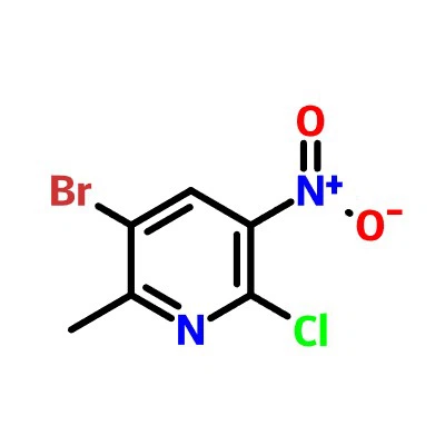 CAS:186413-75-2|3-Bromo-6-clóra-2-meitil-5-níotróipiridín