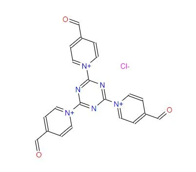 CAS:2242469-77-6丨1,1',1''-(1,3,5-triazine-2,4,6-triil)tris(4- foirmilpyridin-1-ium) clóiríd(1:3)