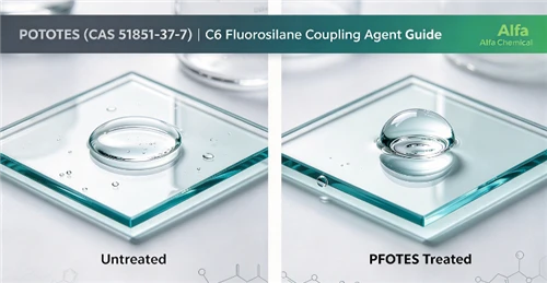 PFOTES (CAS 51851-37-7): C6 Treoir Gníomhaire Cúplála Fluorosilane